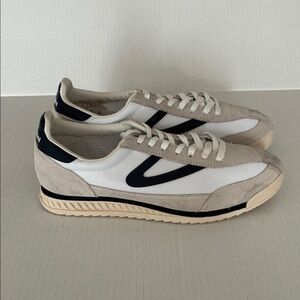 Tretorn Rawlins Sneakers SZ 8.5 M Low Top Navy Blue White